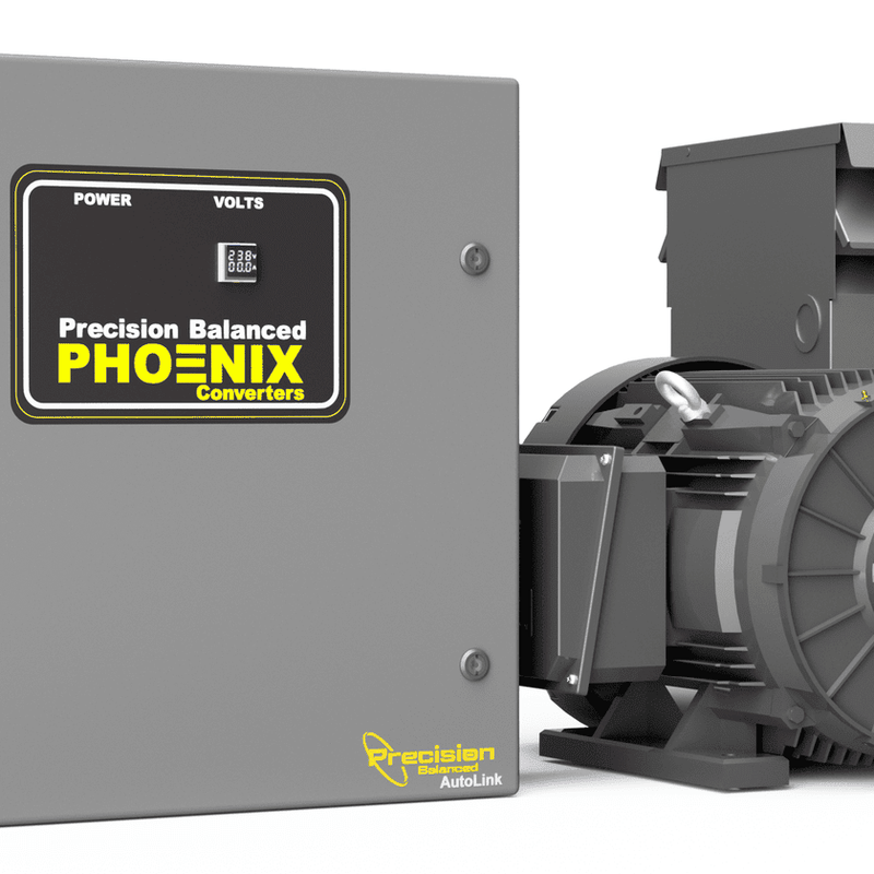 GP60NLTA - 3 HP Rotary Phase Converter - Single Phase 230V to Three Phase 460V with Autolink