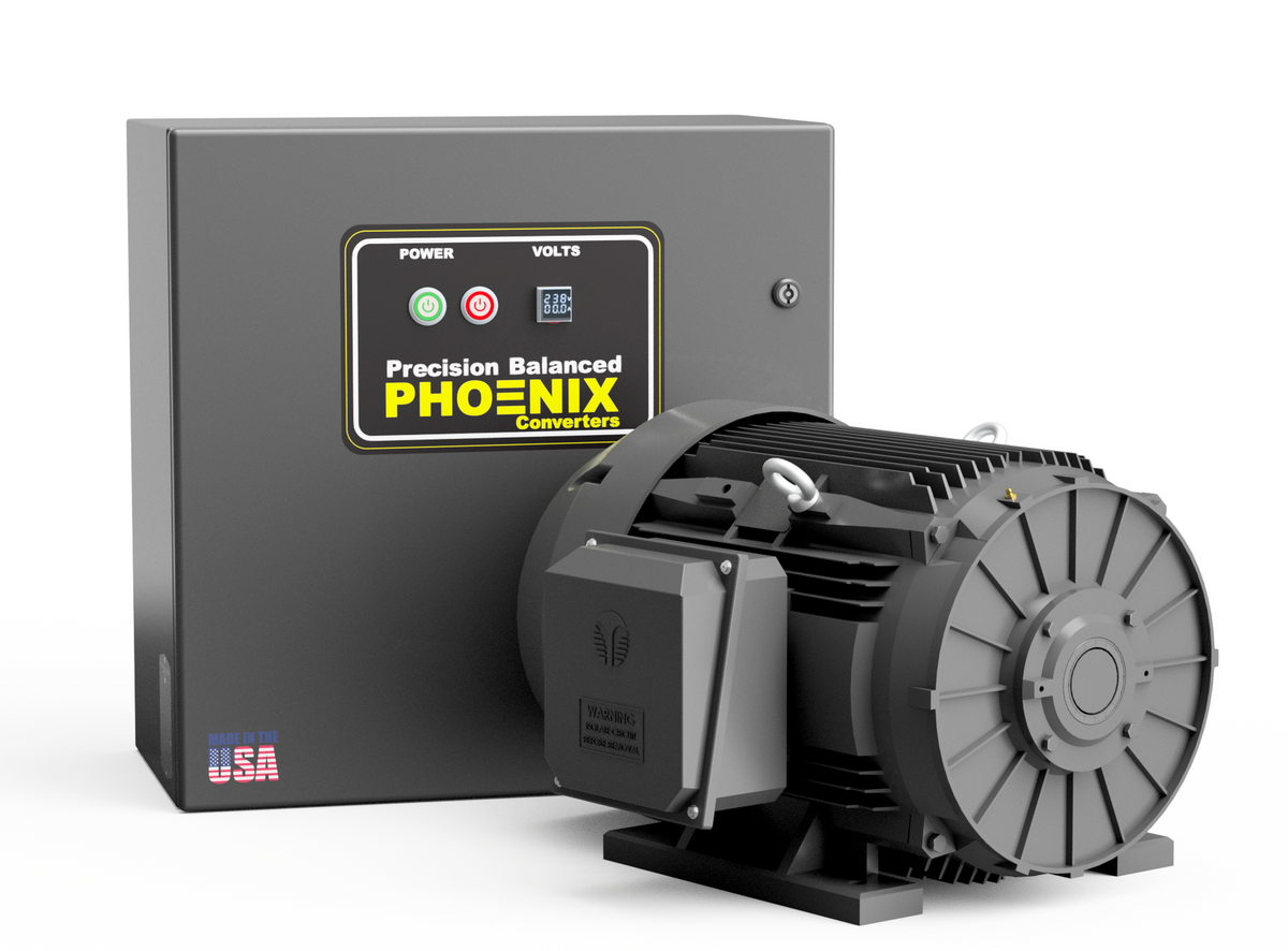 Phoenix Phase Converters | American-Made Rotary Phase Converters | Lifetime Warranty