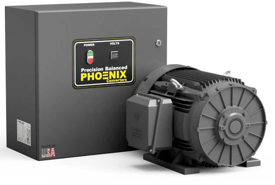How to Power 208V Three-Phase Equipment With a Phase Converter - Phoenix Phase Converters