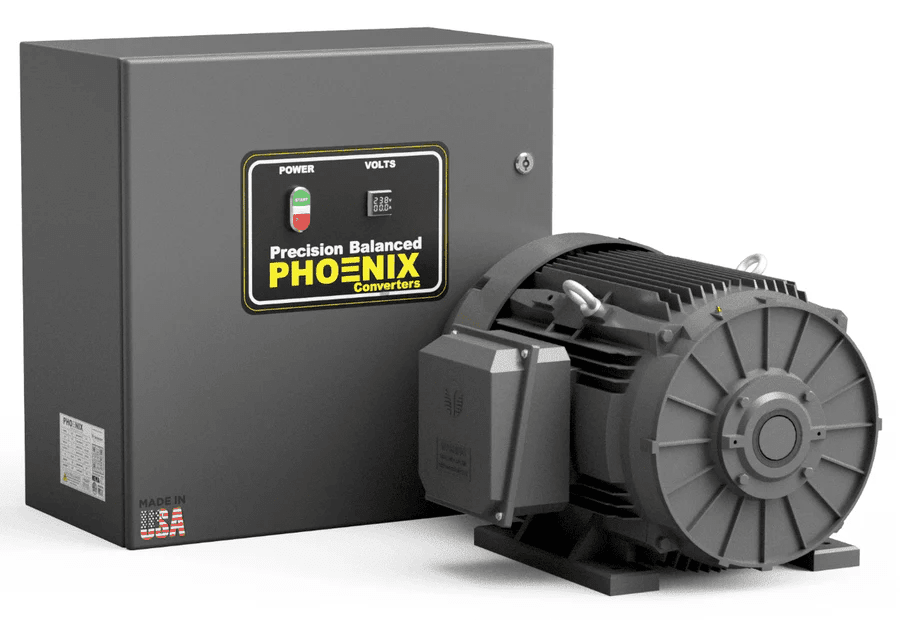 How to Size a Rotary Phase Converter for Your Shop Equipment - Phoenix Phase Converters