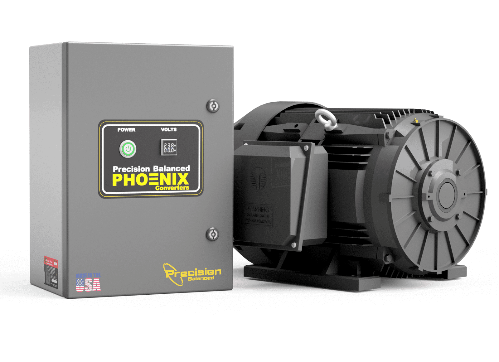 10 HP Rotary Phase Converter - GP10PL - Single Phase to Three Phase Converter GP10PL 25