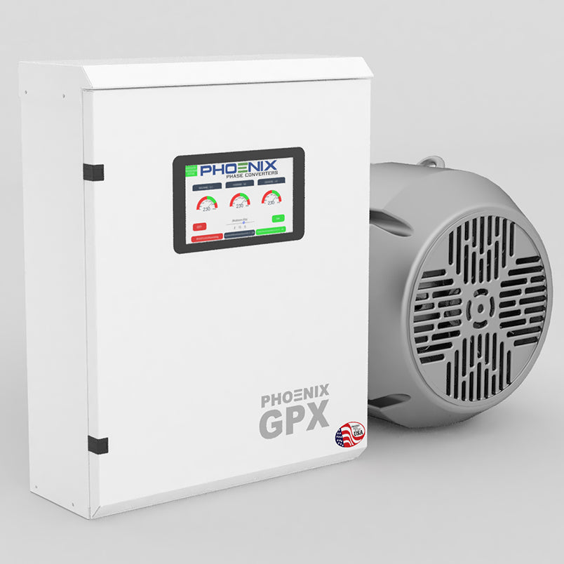 100 HP Digital Rotary Phase Converter With AutoStart GPX100ASL GPX100ASL 25