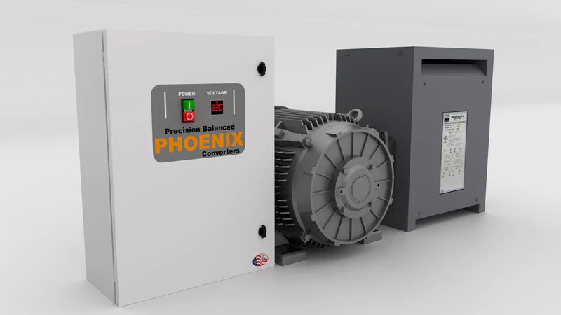 100 HP Single Phase to 3 Phase Converter