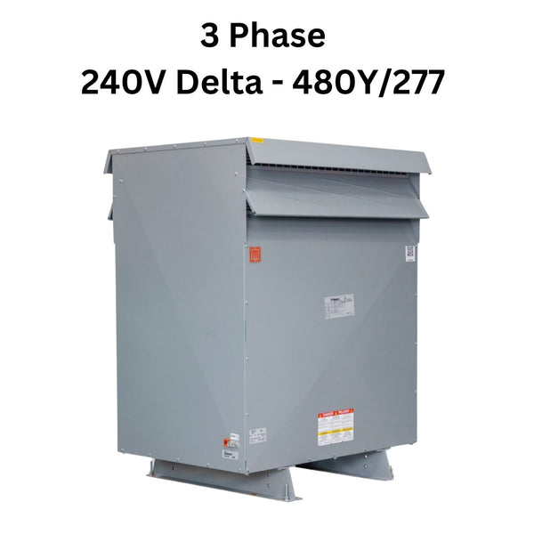 3 Phase 240V Delta - 480Y/277