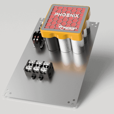 40 HP Rotary Phase Converter - GP40NL - Single Phase to Three Phase Converter - Phoenix Phase Converters