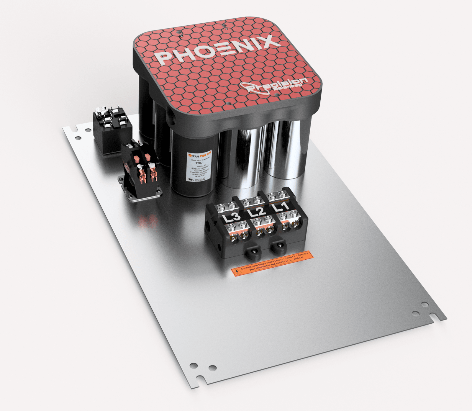 thumbnail image 2 of Pro-Line CP-25 25HP Rotary Phase Converter Control Panel – 1 To 3 Phase, Digital Controls, USA Made 2 of 6