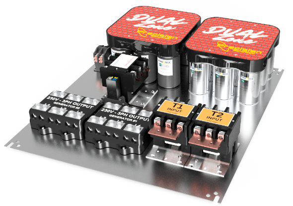 30 HP Phase Converter - GP30/60NL DualZone | Phoenix Phase Converters