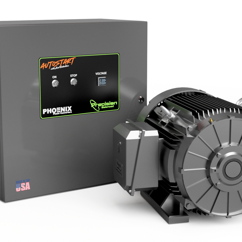 3 HP Autostart Rotary Phase Converter GP3ASL