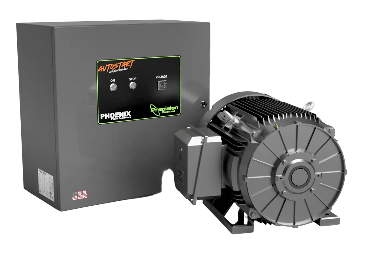 Industrial Rotary Phase Converters | 3-100 HP | Made in USA | Phoenix
