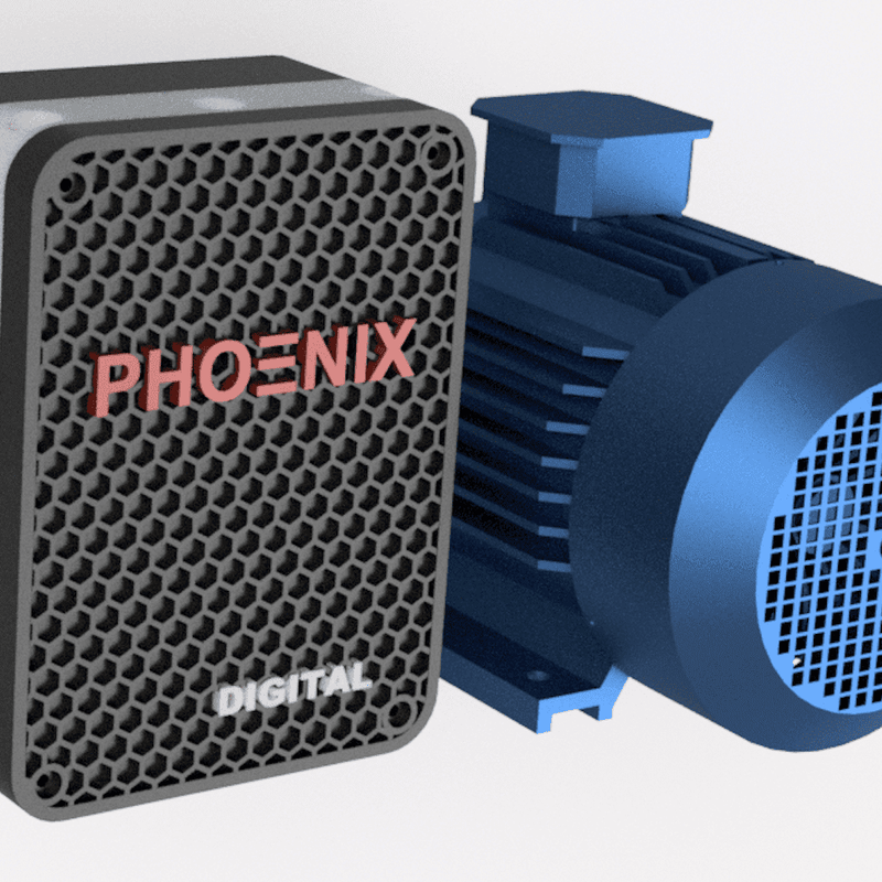 Digital 2 HP Rotary Phase Converter - GP2DPL Single Phase to Three Phase Converter