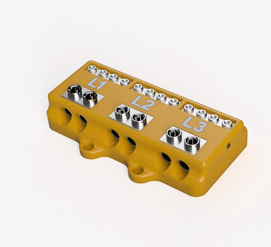 3 Pole 60 HP Power Distribution Block GPB603 25