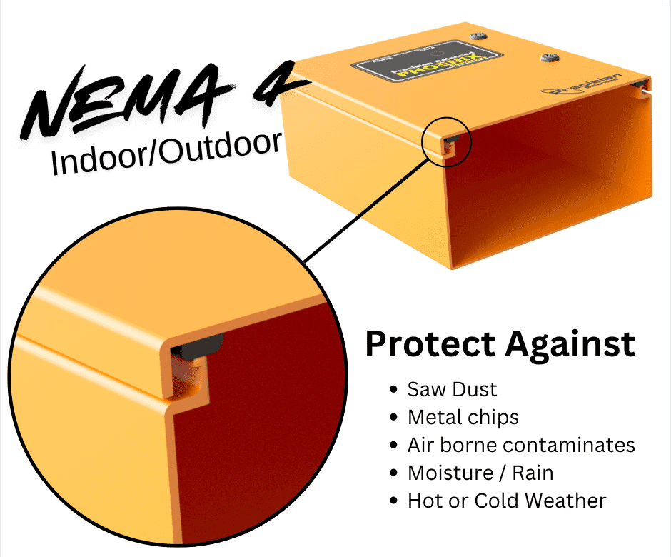 3 HP Rotary Phase Converter NEMA 4