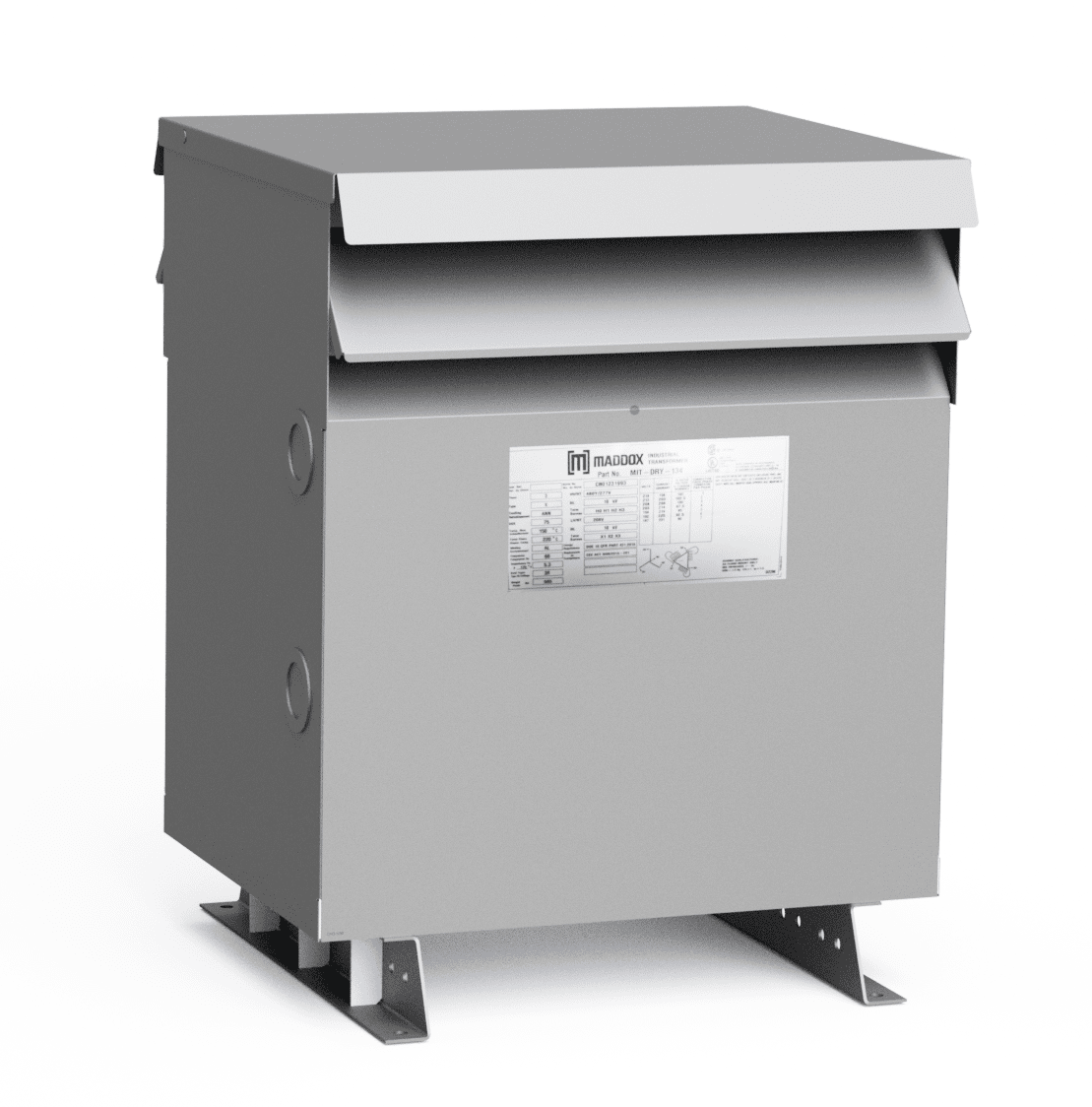 7.5 HP Phase Converter / Transformer Package NLT- 230V Single Phase to 460V 3 Phase 7HP230460 25