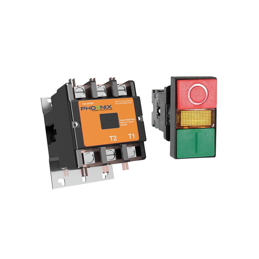 Start and Stop Button Kit - Pre-wired 75 AMP 25