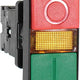 Botón de inicio y parada con indicador LED