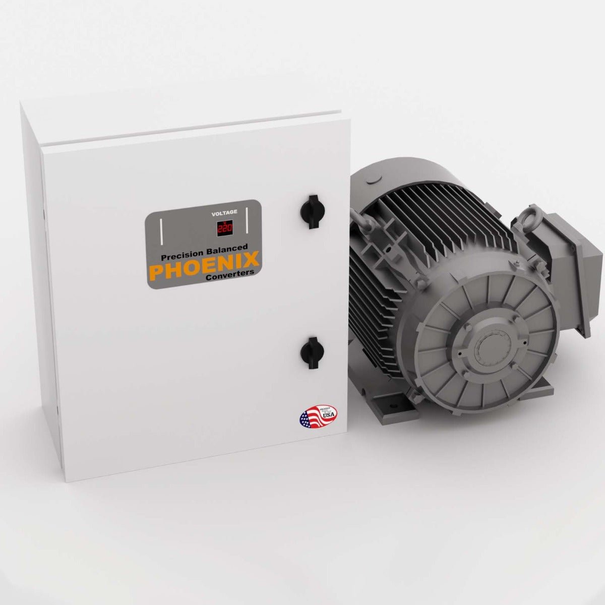 3 HP Rotary Phase Converter - GP3NH Single Phase 460V to Three Phase 460V Converter GP3NH 25
