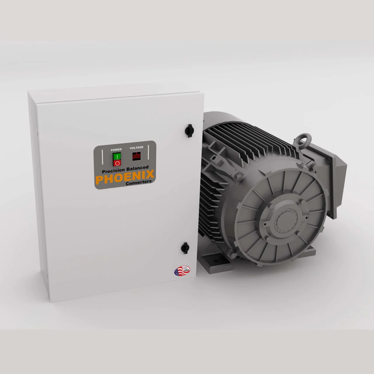 40 HP Rotary Phase Converter - Single Phase to Three Phase Converter GP40PH 25